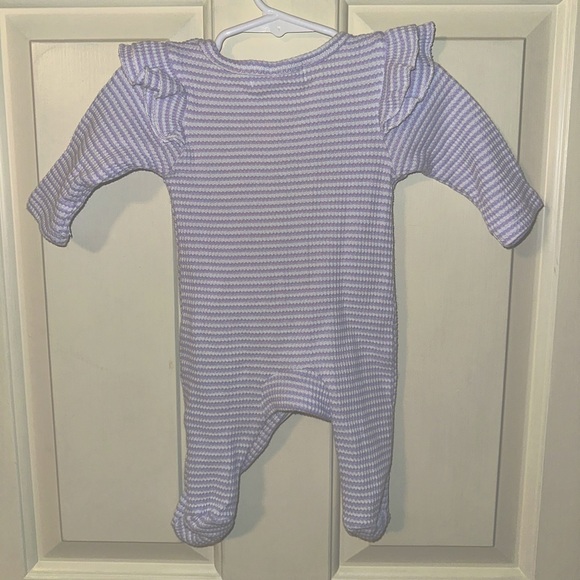 Waffle knit footie 💜 - Picture 2 of 3